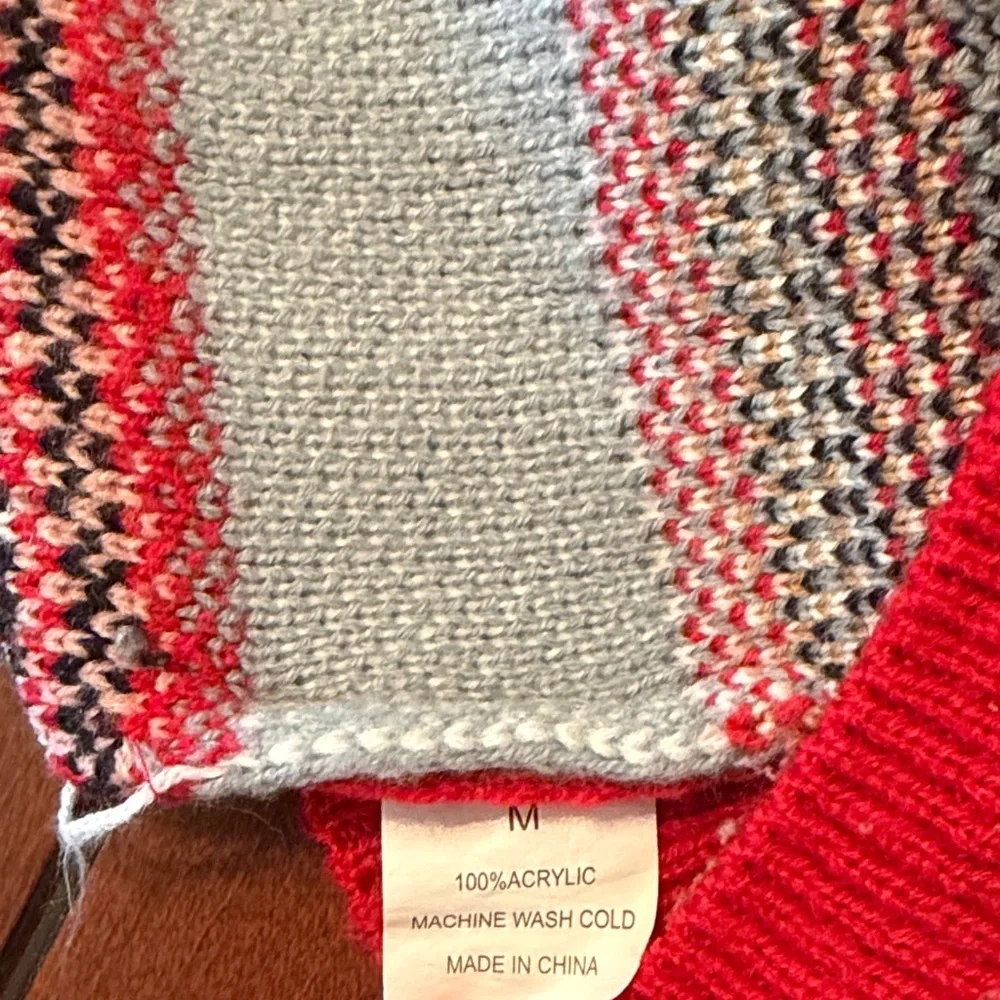 ❤️3 for $15!❤️ Red and Blue Festive Dog Sweater